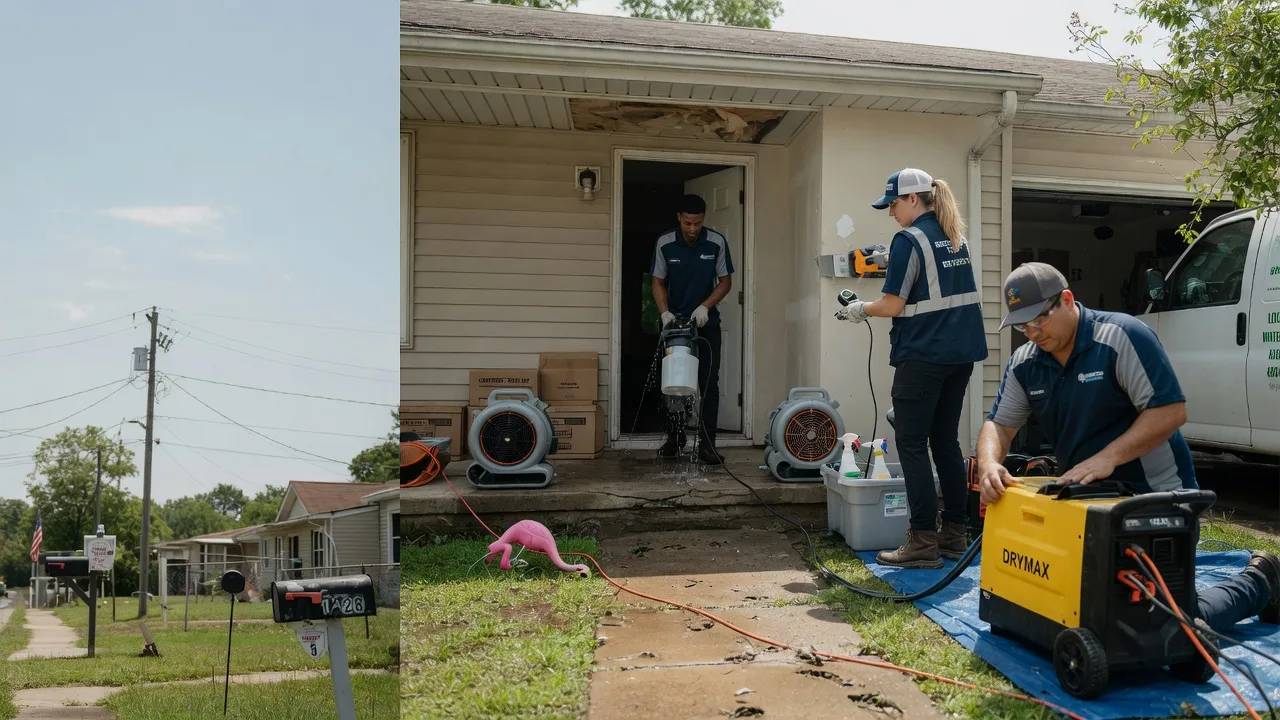Storm Damage Water Removal in Wilmington, OH near me